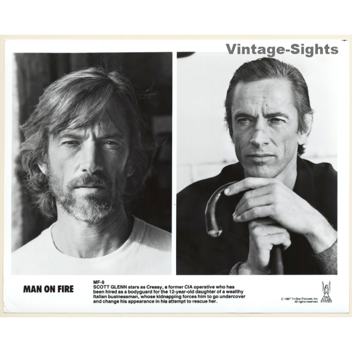 Scott Glenn: Man On Fire / Movie Still (Vintage Photo 1987)
