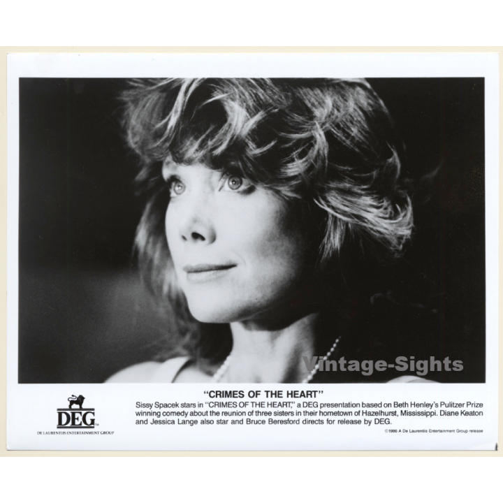 Sissy Spacek: Crimes Of The Heart / Movie Still (Vintage Photo 1986)