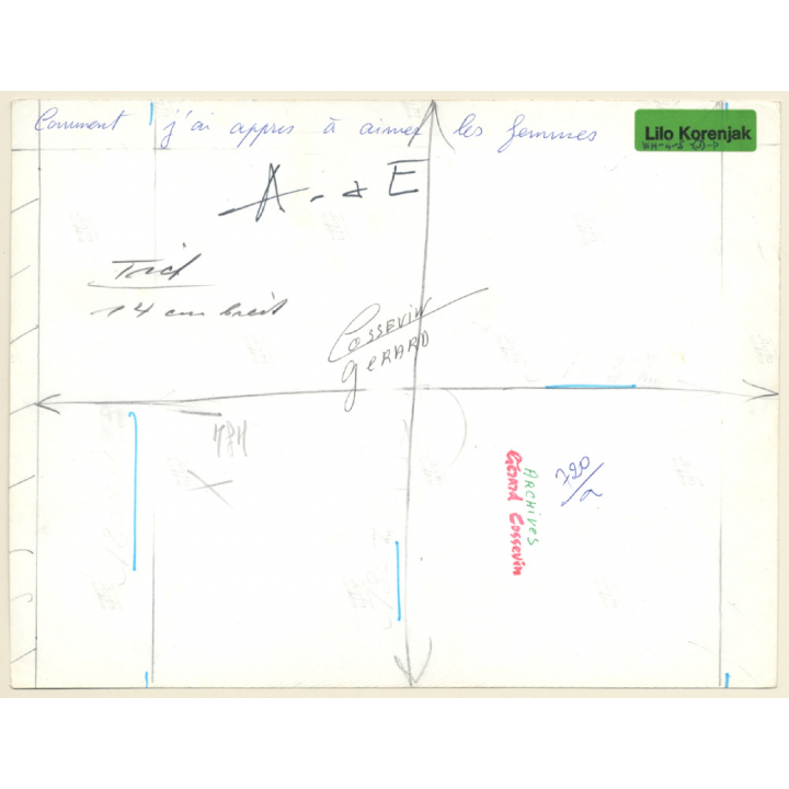 Anita Ekberg & Robert Hoffman: Comment J'ai Appris À Aimer Les Femmes / Movie Still (Vintage Photo 1966)