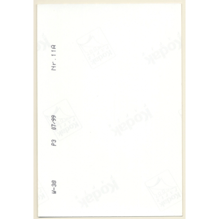 Erotic Study: Natural Slim Brunette Nude Outdoors (Vintage Photo ~1990s)