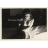 Erotic Study: Natural Nude Asian Female *5 (Vintage Photo ~1940s/1950s)