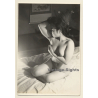 Erotic Study: Natural Nude Asian Female *12 (Vintage Photo ~1940s/1950s)