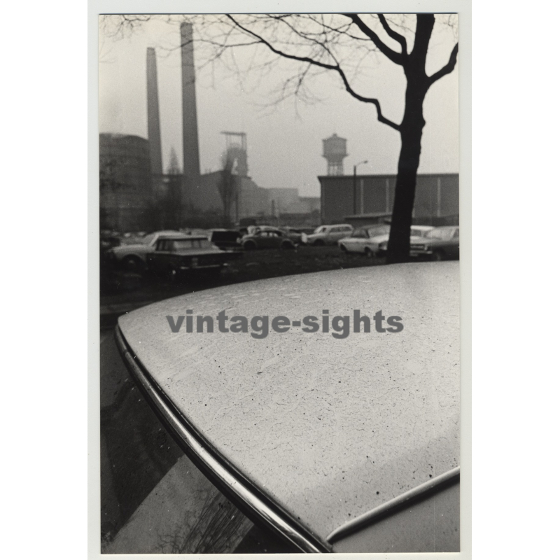 Still Life 2: Zeche Prosper III / 46236 Bottrop / Car Scrap Yard (Vintage Photo 1972)