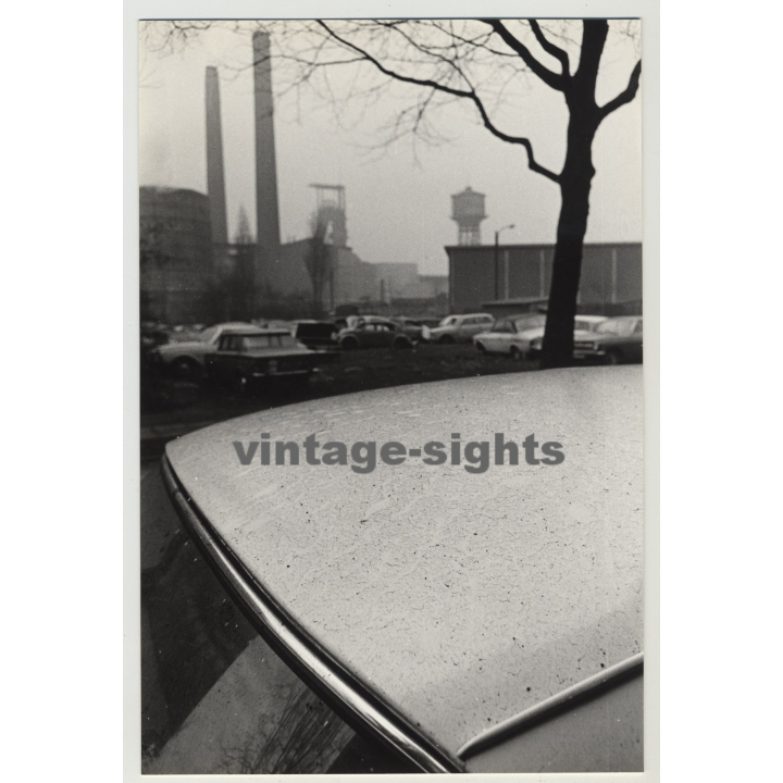 Still Life 2: Zeche Prosper III / 46236 Bottrop / Car Scrap Yard (Vintage Photo 1972)