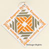 Hongkong / China: The Empress Hotel (Vintage Hotel Luggage Tag)