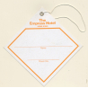 Hongkong / China: The Empress Hotel (Vintage Hotel Luggage Tag)