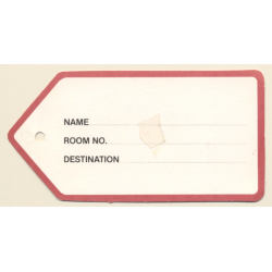 Singapore: Boulevard Hotel (Vintage Hotel Luggage Tag)