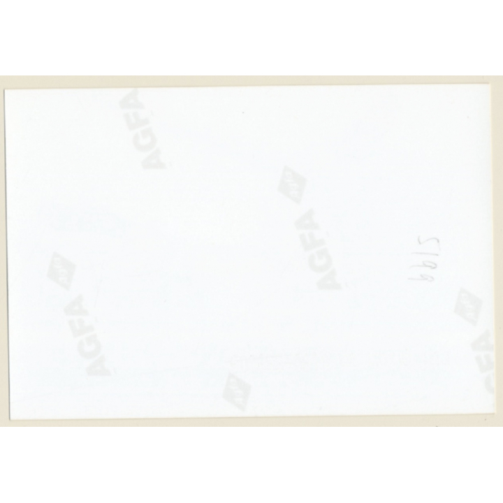 Erotic Study: Rear View Of Leggy Nude Female On Faux Fur (Vintage Photo ~1990s)