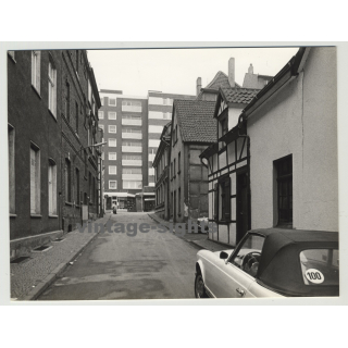 45657 Recklinghausen: Steet View - Workers Houses & Apartments (Vintage Photo 1972)