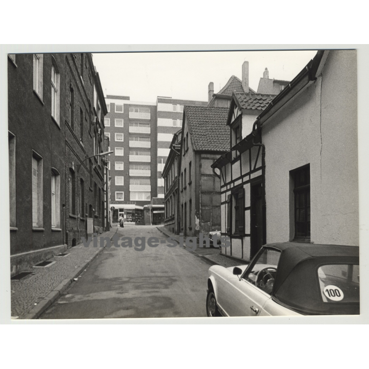 45657 Recklinghausen: Steet View - Workers Houses & Apartments (Vintage Photo 1972)