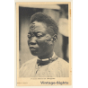 Congo Belge: Femme Makanza (Bangala) / Tribal Scars - Ethnic (Vintage PC 1910s/1920s)