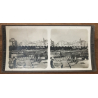 Maritime Customs - Naples / Italy (Vintage Stereo Photo)