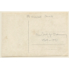Philipp Manning (1869-1951): Konsul Bernik - Actor (Vintage RPPC 1920s/1930s)