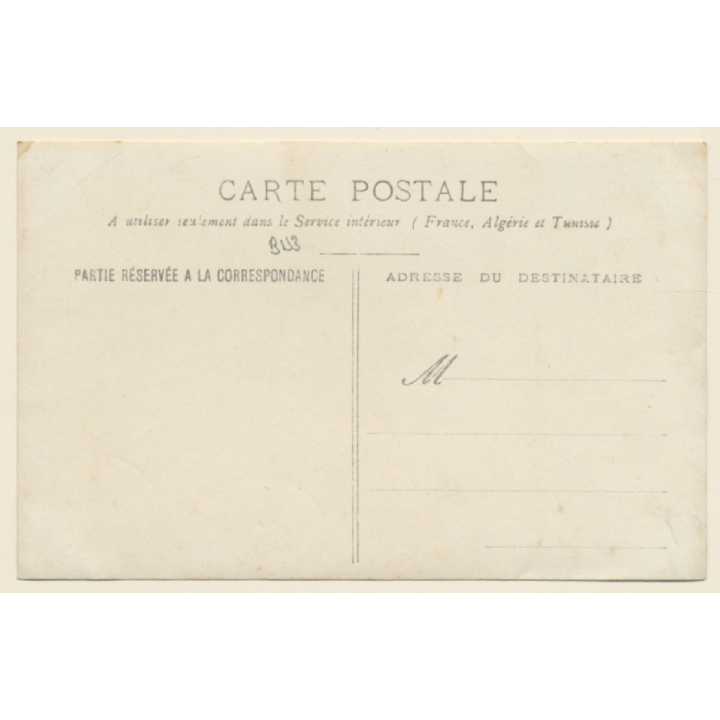 Je Ne Veux Ni Pain Ni Argent / Humor (Vintage RPPC 1910s/1920s)