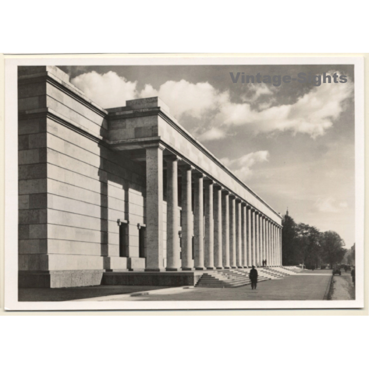 Architekt Paul Ludwig Trost: Haus Der Deutschen Kunst (Vintage RPPC)