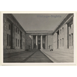 Architekt Albert Speer: Ehrenhof Neue Reichskanzlei (Vintage RPPC)