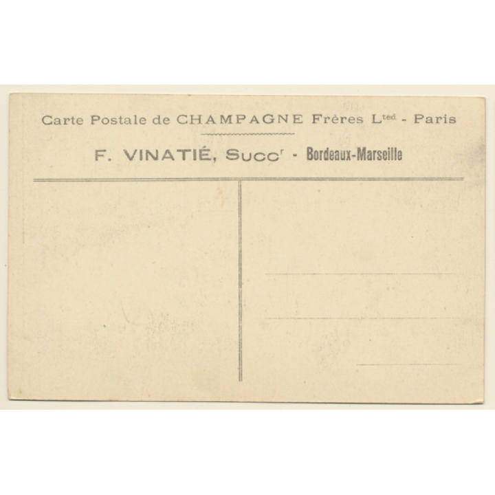Biskra / Algeria: Ouvriers Arabes - Champagne Frères Vinatié (Vintage PC 1910s/1920s)
