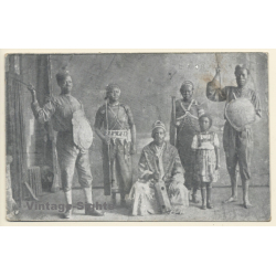 Basel / Human Zoo: Fadala Richard - Fakir / Hagenbeck (Vintage PC 1921)