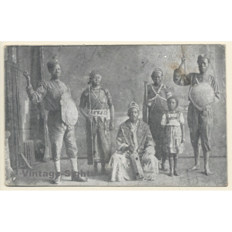 Basel / Human Zoo: Fadala Richard - Fakir / Hagenbeck (Vintage PC 1921)
