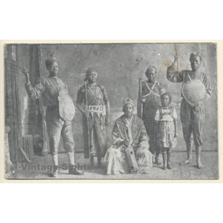 Basel / Human Zoo: Fadala Richard - Fakir / Hagenbeck (Vintage PC 1921)