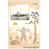 Japan: S.S. Kagawa Maru / Water Carrier (Vintage PC 1910s/1920s)