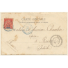 Tananarive / Madagascar: Carrefour des Quatre chemins (Vintage PC 1902)
