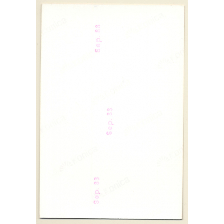 Erotic Study: Natural Nude Female Holds Breast Up (Vintage Photo GDR ~1980s)