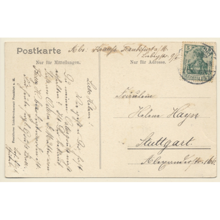 Frankfurt am Main / Germany: Börse (Vintage PC 1907)