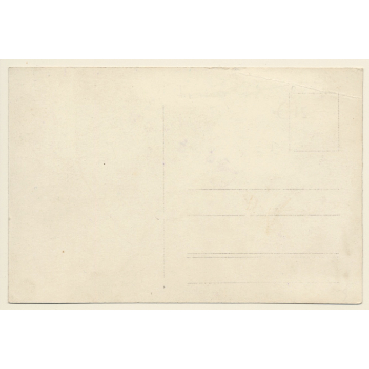 Germany: Friseur H. Bechtloff / Hairdresser (Vintage RPPC 1910s/1920s