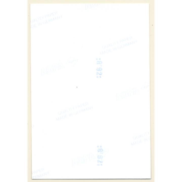 Erotic Study: Rear View Of Slim Leggy Nude Blonde (Vintage Photo ~1990s)