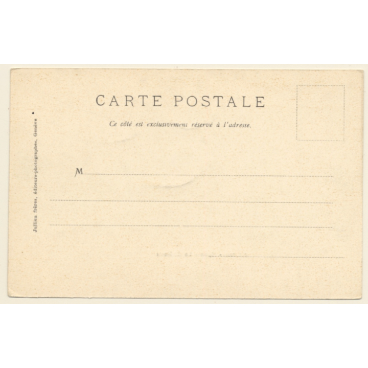 Nyon / Switzerland: Le Château (Vintage PC 1900s)