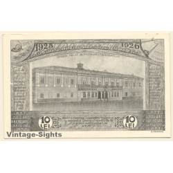 Bucharest / Romania: Solidary Postcard To Help Build The Sanatorium 1925-1926 (Vintage PC)