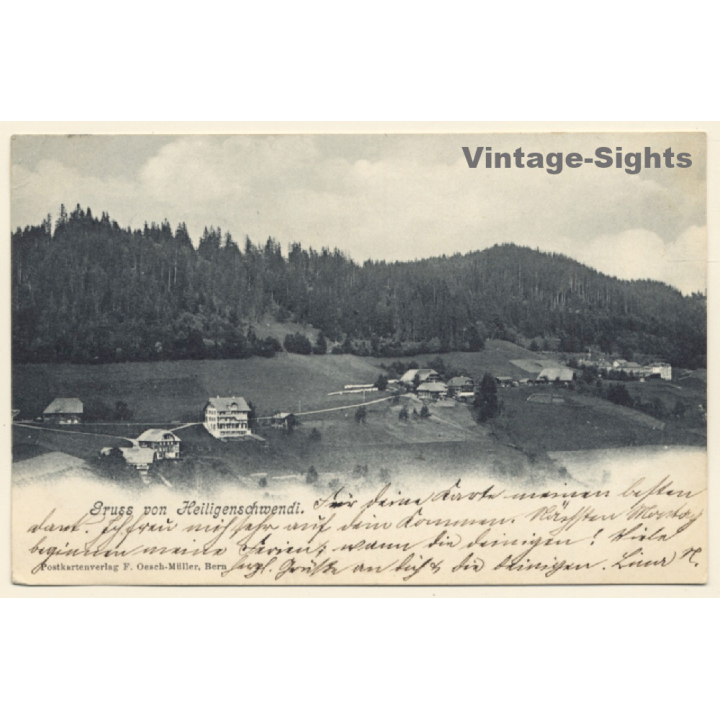 Heiligenschwendi / Switzerland: Total View (Vintage PC 1904)
