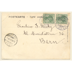 Strasbourg / France: Rue Empereur Frédéric - Kaiser Friedrichstrasse (Vintage PC 1904)