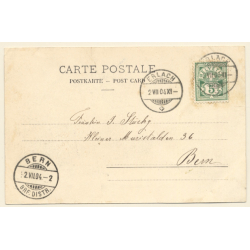 Erlach - Cerlier / Switzerland: Vieux Quartier - Obere Strasse (Vintage PC 1904)