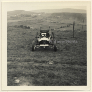 Soapbox N°269 / Soapbox Derby - Seifenkiste*2 (Vintage Photo UK ~1950s)