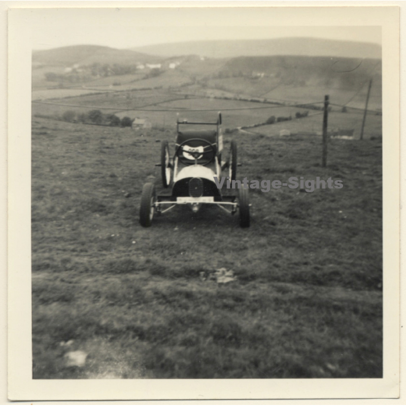 Soapbox N°269 / Soapbox Derby - Seifenkiste*2 (Vintage Photo UK ~1950s)