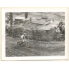 British Motocross Race / Scramble *10 (Vintage Photo UK ~1950s)