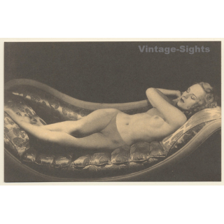 1920s Erotica: Nude Belle Epoque Beauty*10 / Risqué - Boudoir (PC Weltpostverein RE ~1960s)