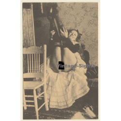 1920s Erotica: Nude Belle Epoque Beauty*32 / Risqué - Boudoir (PC Weltpostverein RE ~1960s)