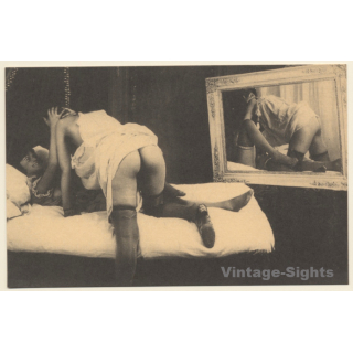 1920s Erotica: Lesbian Fantasy *5 / Risqué - Boudoir (PC RE ~1960s)