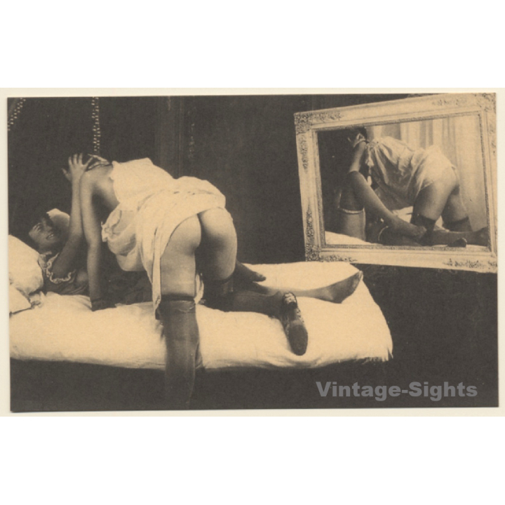 1920s Erotica: Lesbian Fantasy *5 / Risqué - Boudoir (PC RE ~1960s)