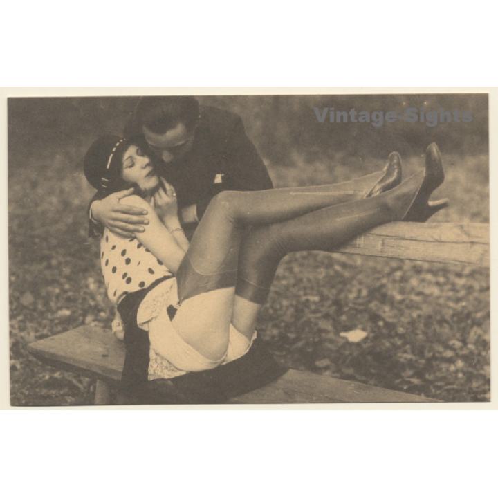 1920s Erotica: Couple Fantasy *2 / Risqué - Boudoir (PC RE ~1960s)