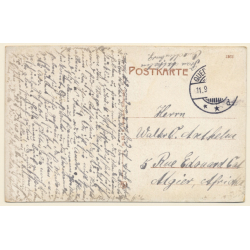 Quedlinburg / Sachsen-Anhalt: Total View - Blumenstadt (Vintage Postcard ~1920s)
