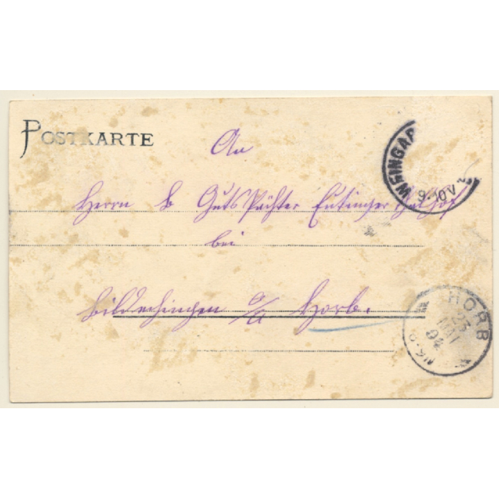 Weingarten / Germany: Total View (Vintage PC 1904)