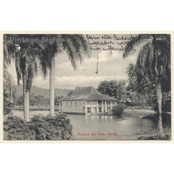 Kandy / Sri Lanka - Ceylon: Buddhist Library (Vintage PC 1910)