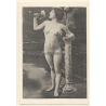 1920s Erotica: Belle Epoque Nude*6 / Risqué - Boudoir (Vintage Trading Card ~1930s)