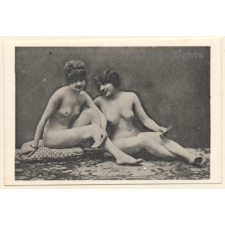 1920s Erotica: Belle Epoque Nudes*12 / Risqué - Boudoir (Vintage Trading Card ~1930s)