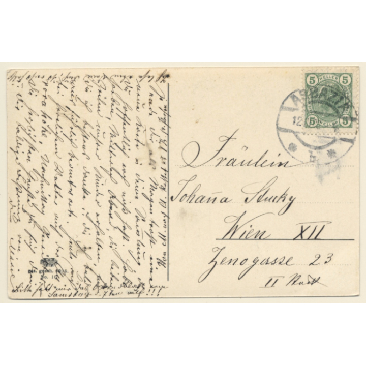 Abbazia - Istria / Croatia: Slatina mit Seebad (Vintage PC ~1910s)