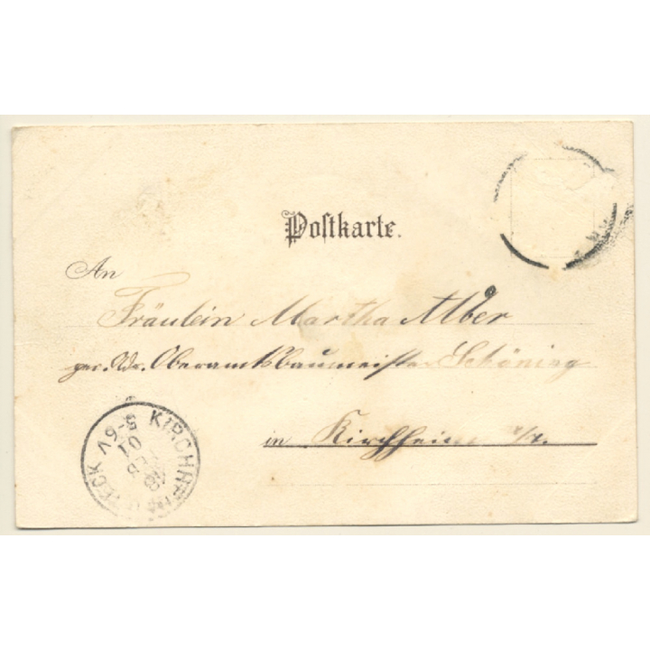 Ludwigsburg: Schloss Monrepos - Schwäne (Vintage PC 1901)